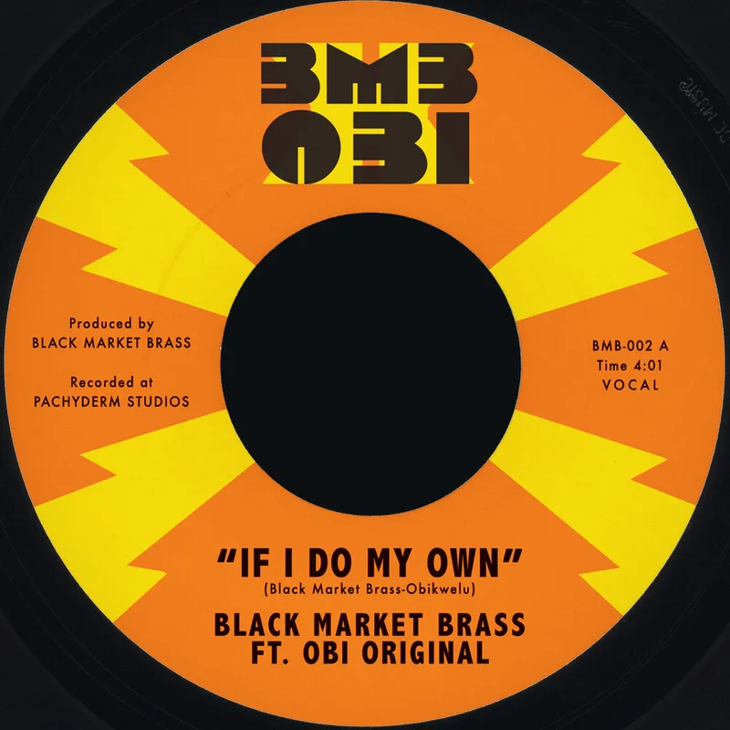 Black Market Brass - If I Do My Own / I No Be (Colonizer) [Colored Vinyl]
