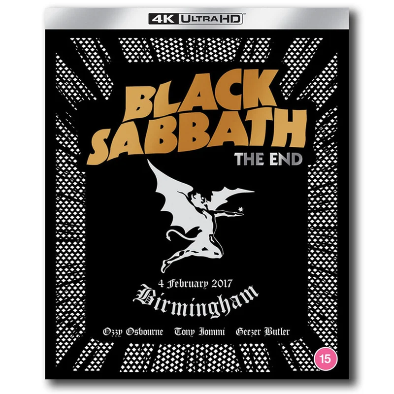 BLACK SABBATH - The End - 4K UHD Blu-ray