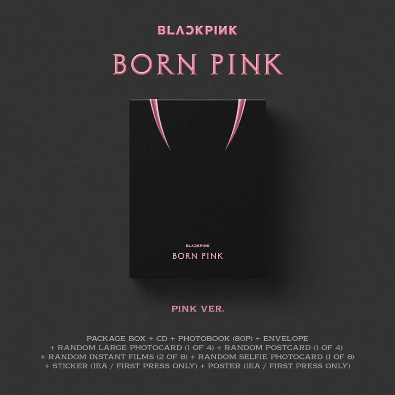 BLACKPINK - BORN PINK [Standard CD Boxset  Version A / PINK]