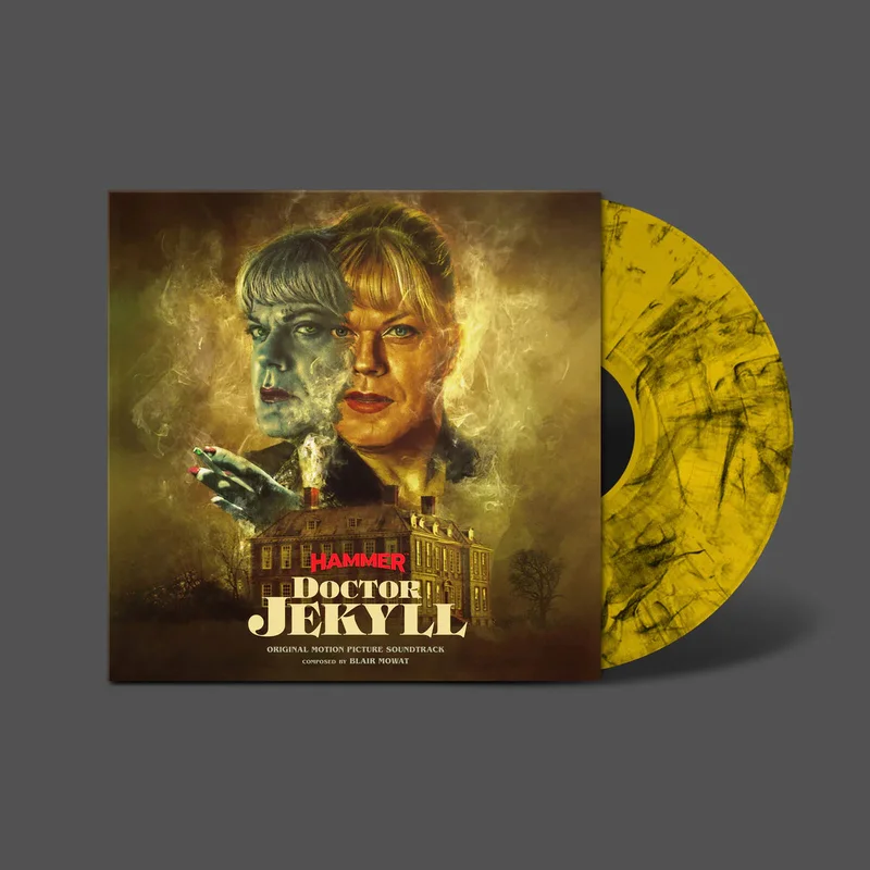 BLAIR MOWAT - Doctor Jekyll (Original Soundtrack) [Repress] - LP - 'Foggy Yellow & Black' Colour Vinyl [JAN 23]