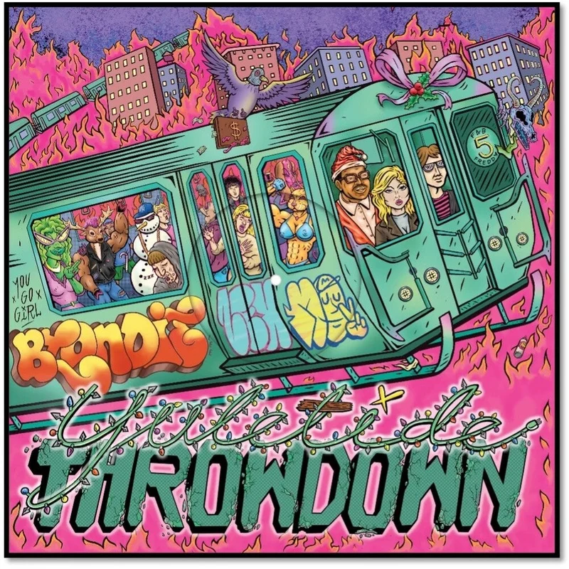 Blondie - Yuletide Throwdown [Indie Exclusive Limited Edition Hot Pink 12in Single]