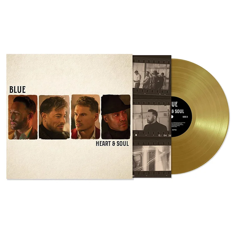 BLUE - Heart and Soul - LP - Gold Vinyl