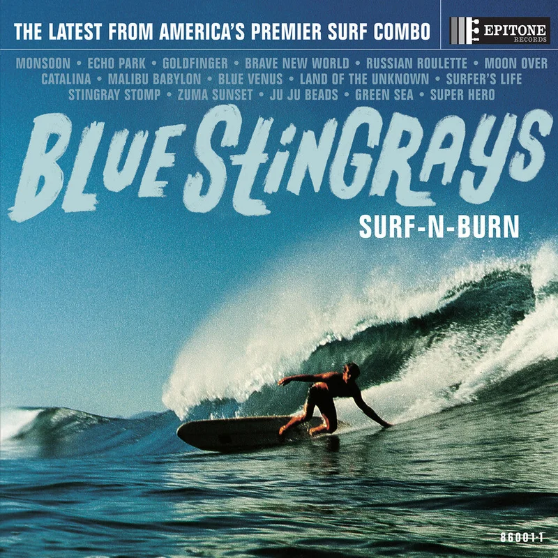 Blue Stingrays - Surf-N-Burn [Indie Exclusive Limited Edition Translucent Blue LP]