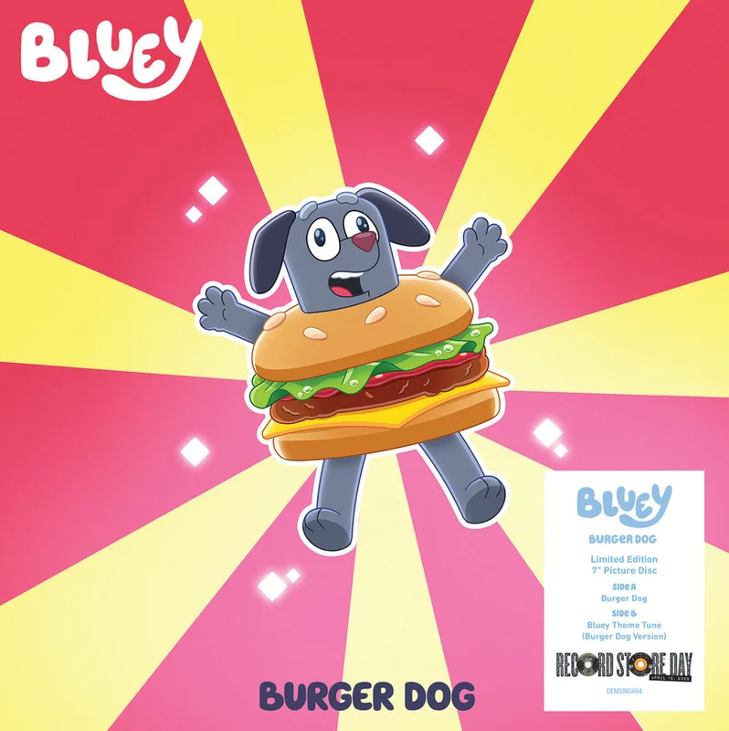 Bluey - Burger Dog / Bluey Theme Extended (Burger Dog Version) [RSD 2025]