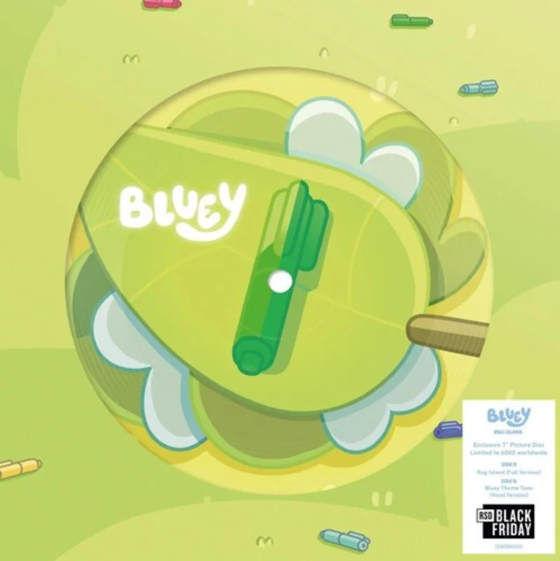 Bluey - Rug Island / Bluey Theme Tune (Limited Picture Disc 7" Inch) [BFRSD2024]