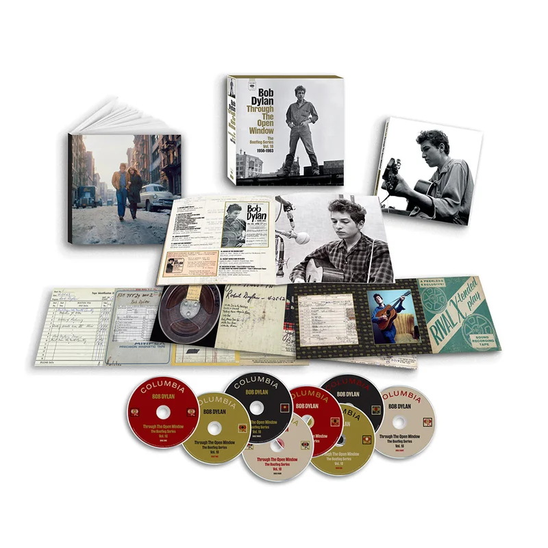 BOB DYLAN - Through The Open Window: The Bootleg Series Vol. 18 (1956-1963) - 8CD - Deluxe Box Set