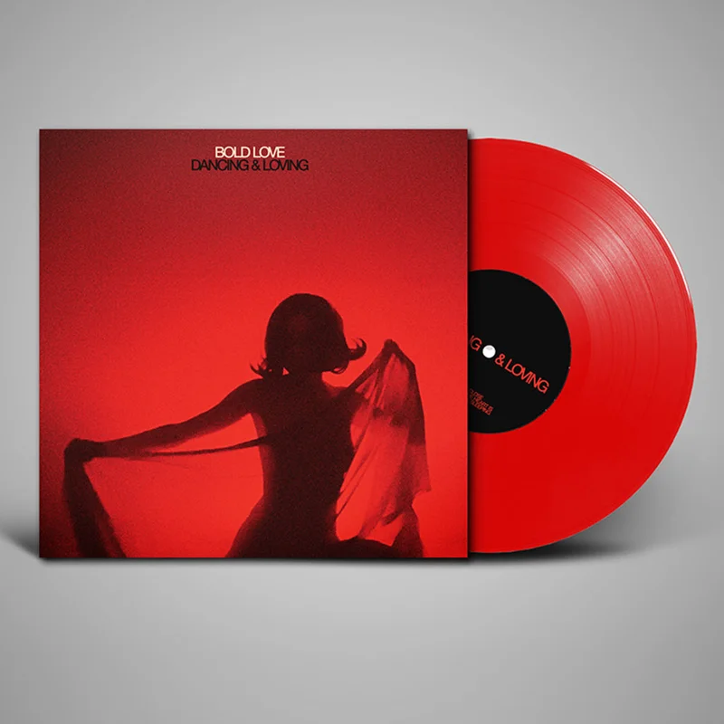 BOLD LOVE - Dancing & Loving EP - 12'' - 'Cardinal Red' Colour Vinyl