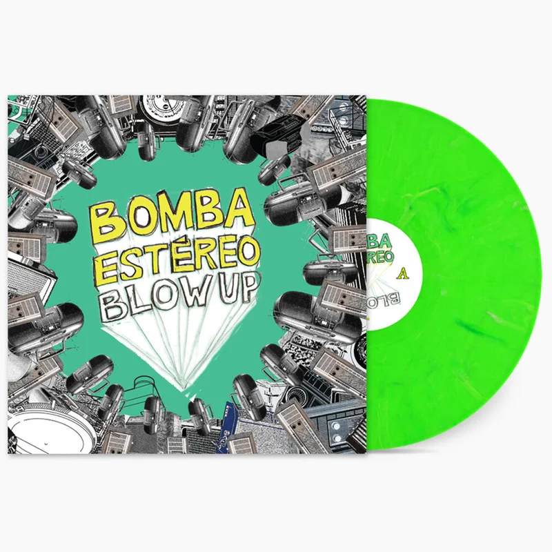 Bomba Estereo - Blow Up [Lime Green Marble Vinyl]