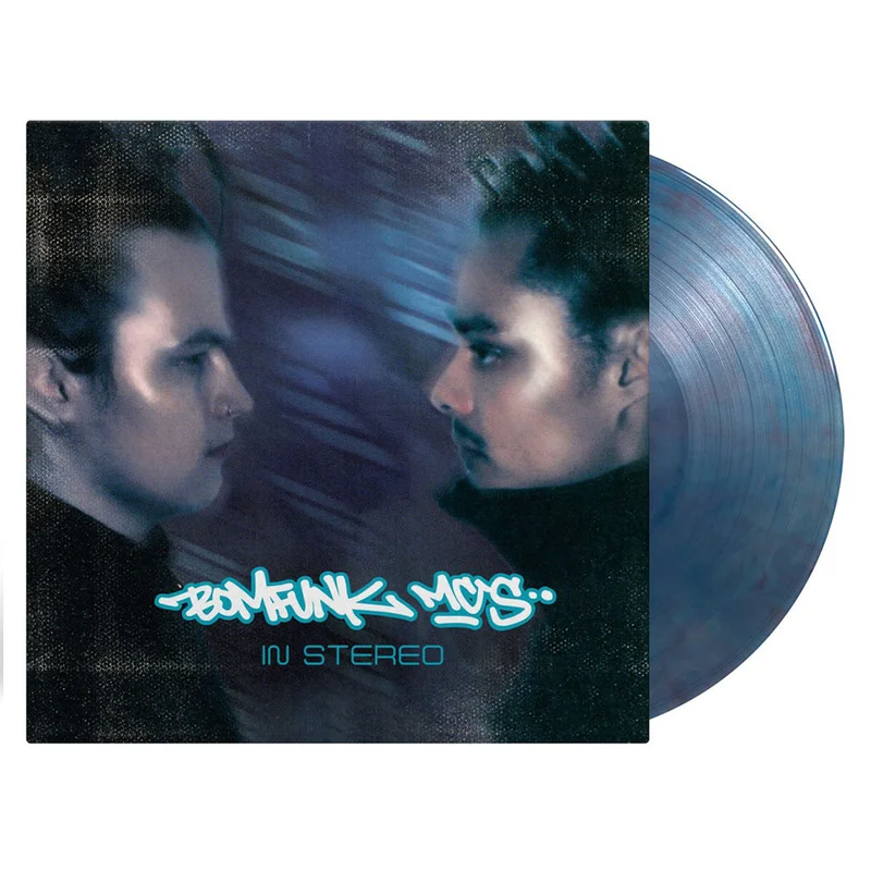 BOMFUNK MC'S - In Stereo (2023 Reissue) - 2LP - Gatefold 180g Translucent Red & Blue Marbled Vinyl