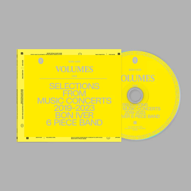 BON IVER - VOLUMES: ONE - Selections From Music Concerts 2019-2023 Bon Iver 6 Piece Band - CD [APR 3]