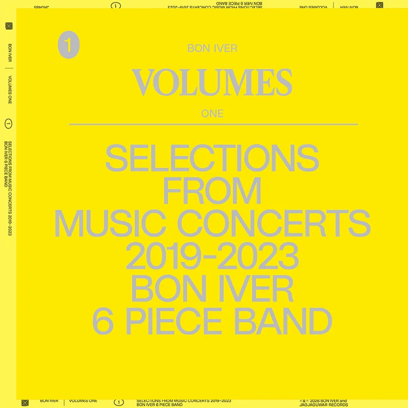 BON IVER - VOLUMES: ONE - Selections From Music Concerts 2019-2023 Bon Iver 6 Piece Band - LP - Vinyl [APR 3]