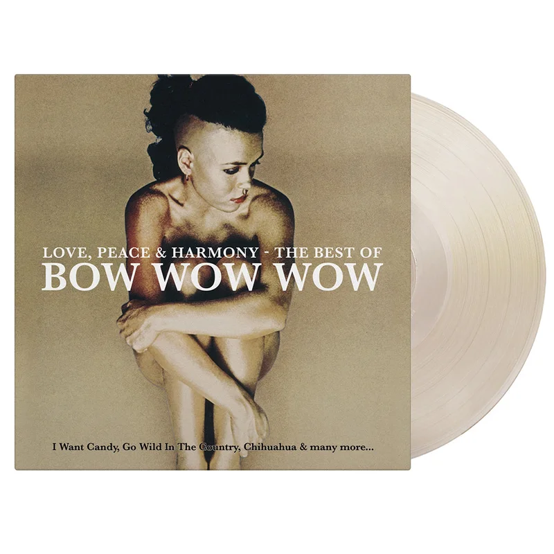 BOW WOW WOW - Love, Peace And Harmony (The Best Of...) [Reissue] - LP - Deluxe 180g Gold Coloured Vinyl [MAR 20]