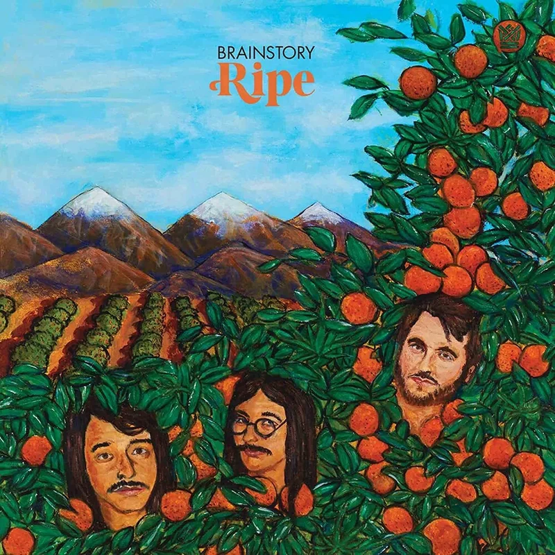 Brainstory - Ripe [Indie Exclusive] (Translucent W/ Green & Orange Swirl)