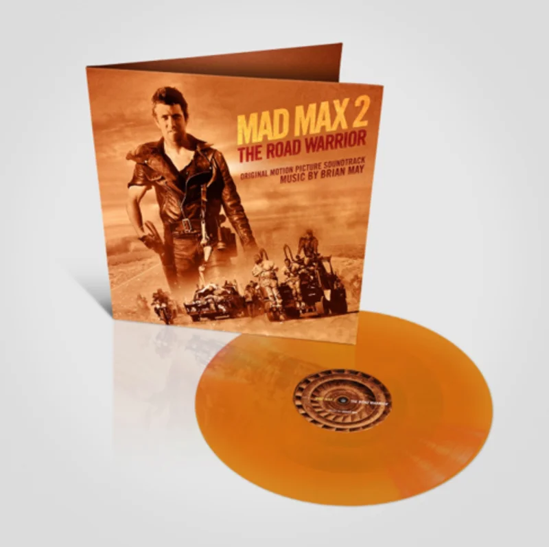 BRIAN MAY - Mad Max 2:The Road Warrior (Original Soundtrack) [Reissue] - LP - Transparent Amber Vinyl