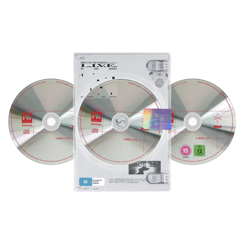 BRING ME THE HORIZON - LIVE in Sao Paulo - 2CD + DVD [APR 10]