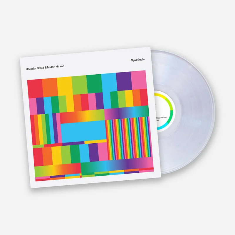 BRUEDER SELKE & MIDORI HIRANO - Split Scale - LP - Crystal Clear Vinyl [JAN 24]