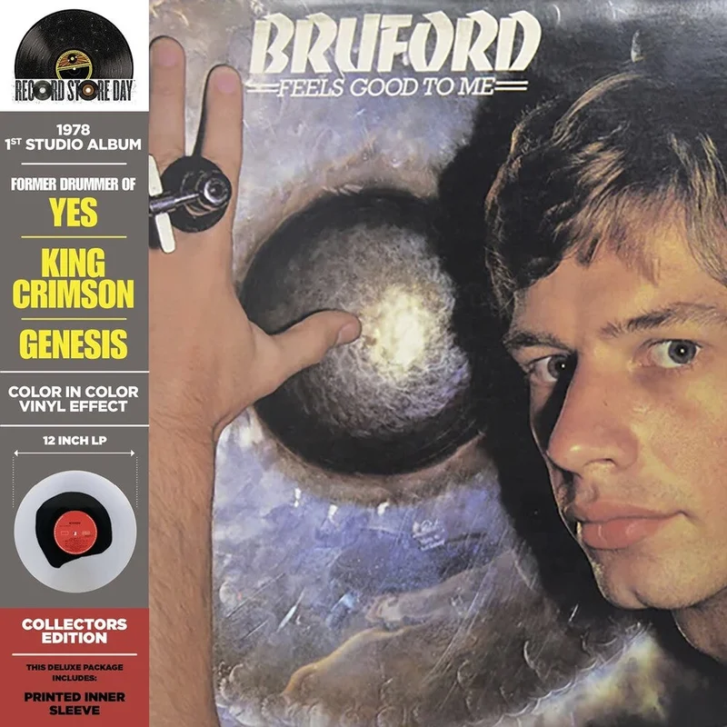 Bruford - Feels Good To Me (Deluxe Collectors Edition Crystal Clear Blue) [RSD 2026]