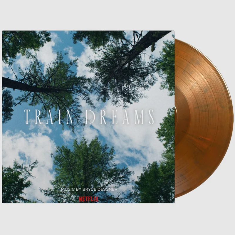 BRYCE DESSNER - Train Dreams (Music From The Netflix Film) - LP - 180g Orange and Black Marbled Colour Vinyl