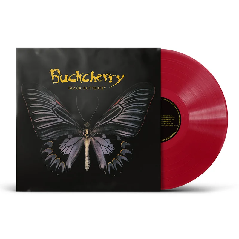 BUCKCHERRY - Black Butterfly (Reissue w/ bonus track) - LP - Red Vinyl