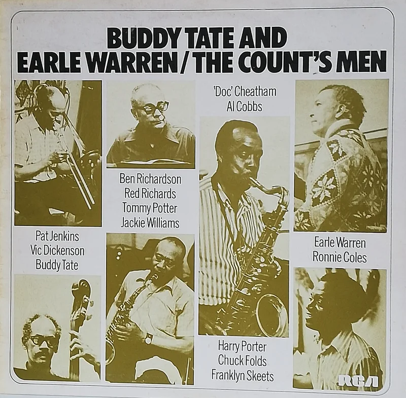 Buddy Tate and Earle Warren  The Count's Men (Used LP)