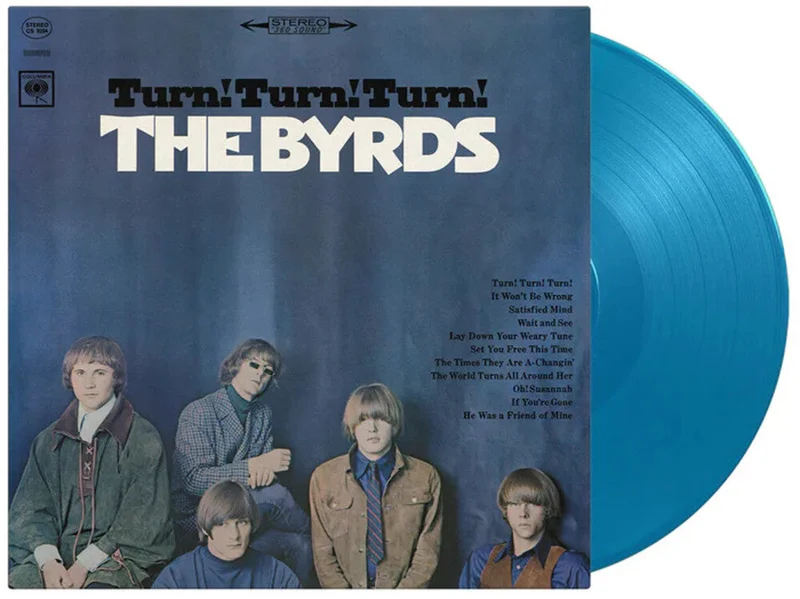 Byrds - Turn Turn Turn (Blue) [Colored Vinyl] [Limited Edition] [180 Gram] (Hol)