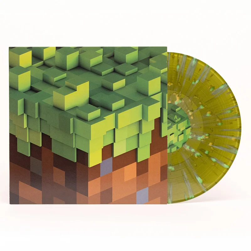 C418 - Minecraft Volume Alpha (Original Soundtrack) [10th Anniversary Reissue] - LP - 'Earth Confetti' Colour Vinyl