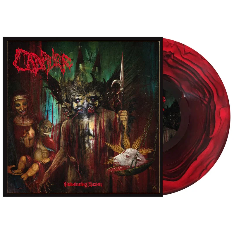 CADAVER - Hallucinating Anxiety (Reissue) - LP - 'Blood Moon' Colour Vinyl