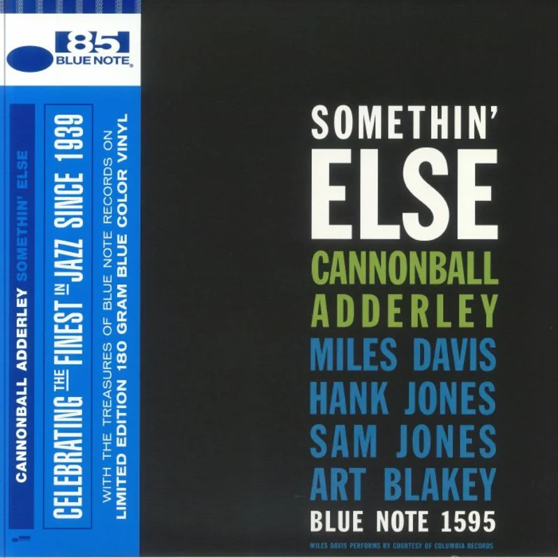 Cannonball Adderley - Somethin Else (Limited Edition Blue Vinyl Series LP)
