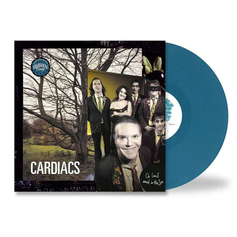 CARDIACS - On Land And In The Sea (Reissue) - LP - 'Blue Suede Shoes' Colour Vinyl