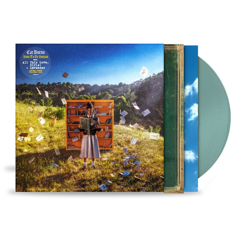 CAT BURNS - How To Be Human - LP - Transparent 'Sky Blue' Colour Vinyl