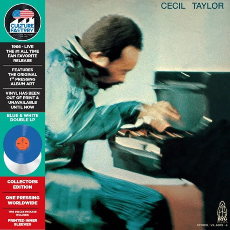 Cecil Taylor - Student Studies (Blue & White Vinyl)