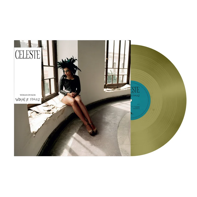 CELESTE - Woman Of Faces - LP - Indies Gold Vinyl / Alternative Art