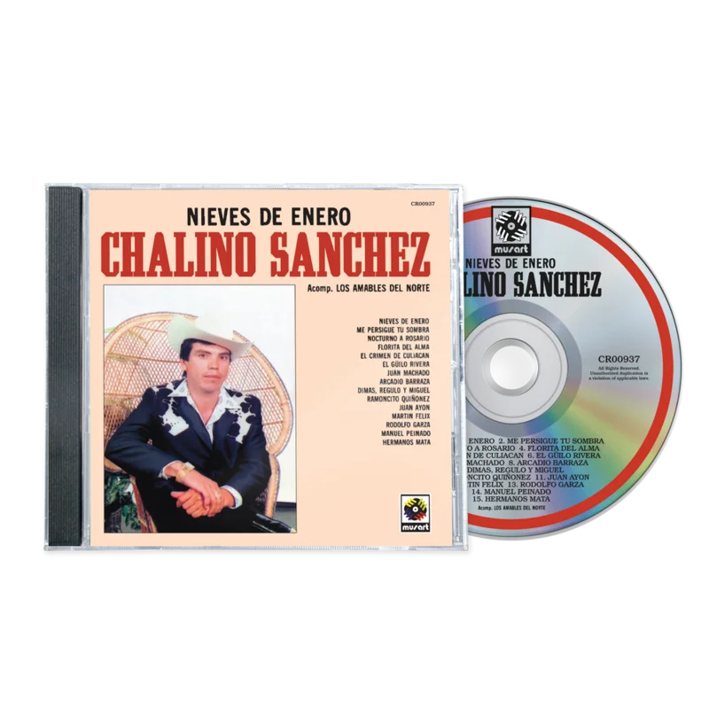 Chalino Sanchez - Nieves de Enero -  [CD]