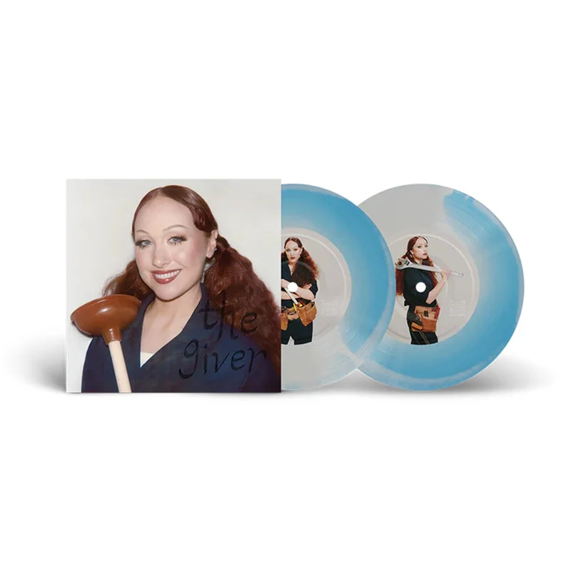 CHAPPELL ROAN - The Giver / Fix It in the Morning (The Plumber Cover) - 7'' - Light Blue & White Swirl Colour Vinyl