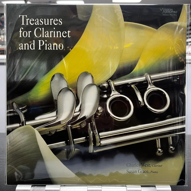 Charles West, Susan Grace - Treasures For Clarinet And Piano - Wilson Audio LP