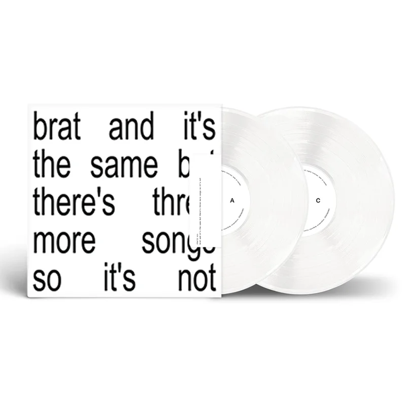 CHARLI XCX - Brat and its the same but theres three more songs so its not - 2LP - White Vinyl [OCT 11]