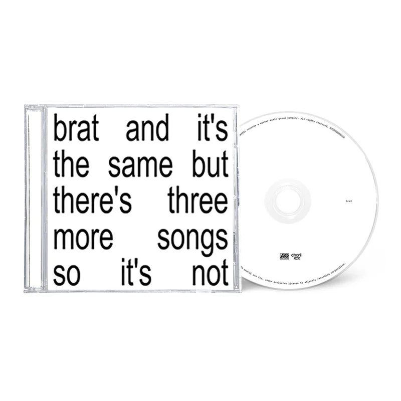 CHARLI XCX - Brat and its the same but theres three more songs so its not - CD [OCT 11]