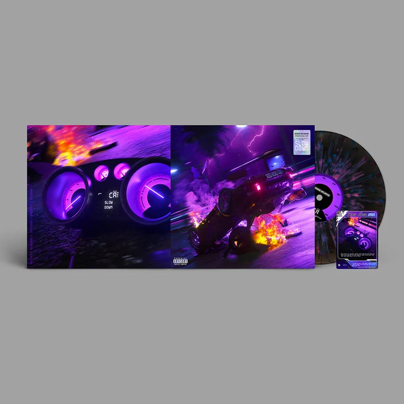 CHASE ATLANTIC - Paradise (Reissue) - 12'' EP - Black Ice with Pink and Blue Splatter Vinyl [JAN 9]