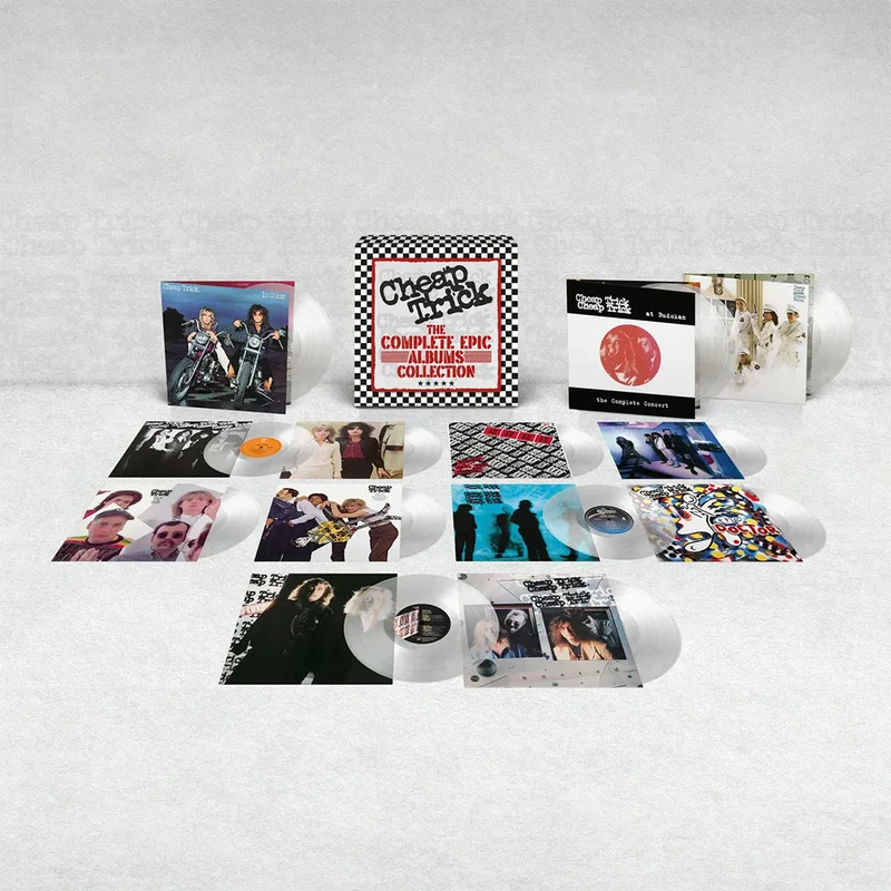 CHEAP TRICK - Complete Epic Albums Collection - 14 x LP - 180g Crystal Clear Vinyl Box Set