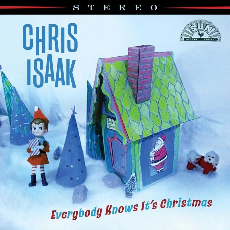 Chris Isaak - Everybody Knows It's Christmas [Colored Vinyl] [Deluxe] (Grn)