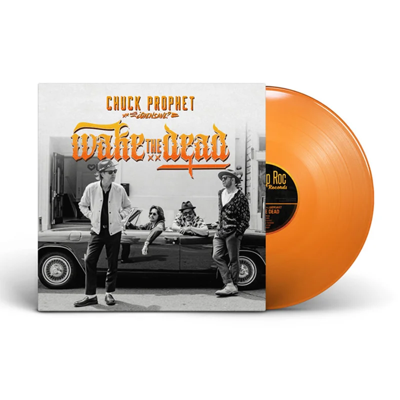CHUCK PROPHET FEAT. QIENSAVE? - Wake The Dead - LP - Orange Vinyl