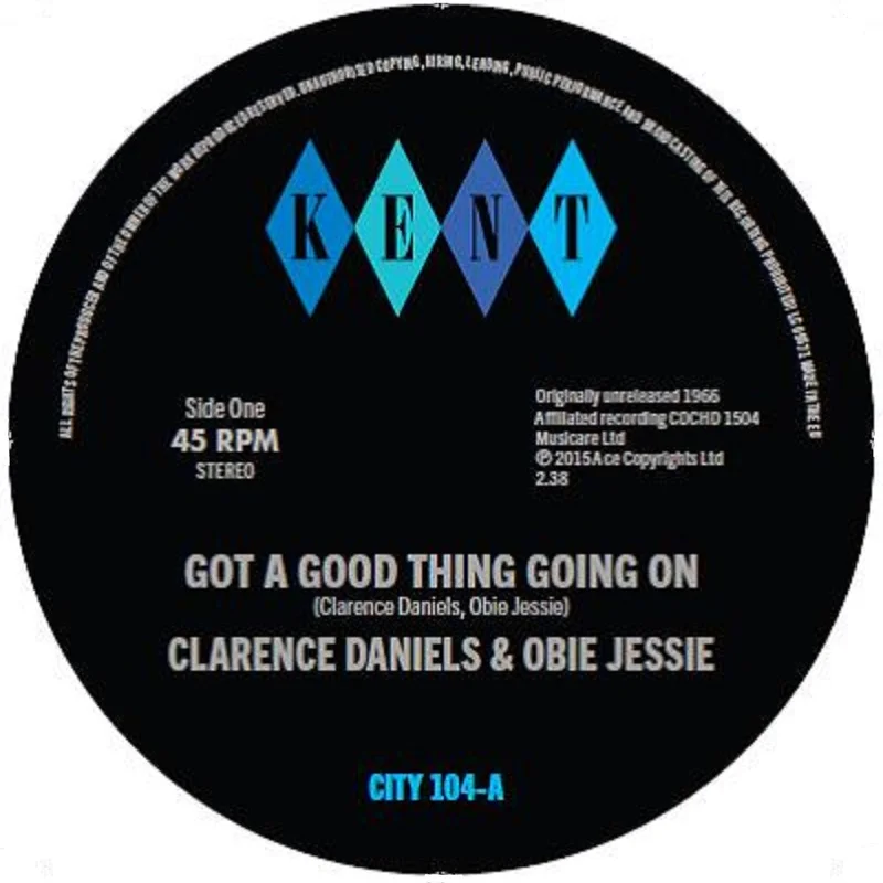 Clarence Daniels  Orchestra - Got A Good Thing Going On /Hard Working Girl (Uk) [7" Vinyl]