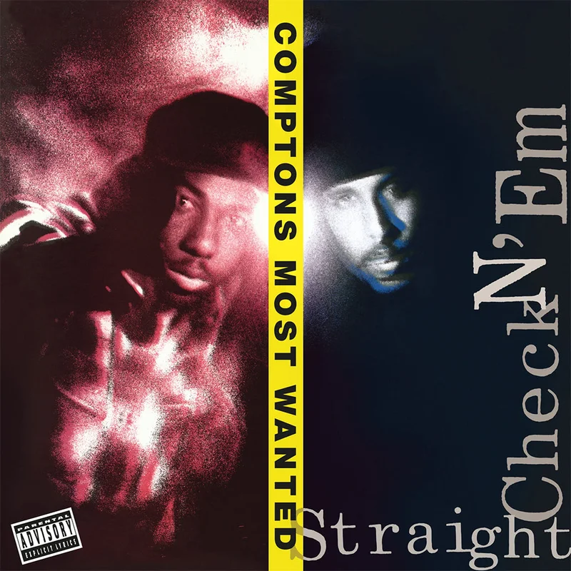 COMPTONS MOST WANTED - Straight Checkn 'Em (Repress) - LP - 180g Black Vinyl