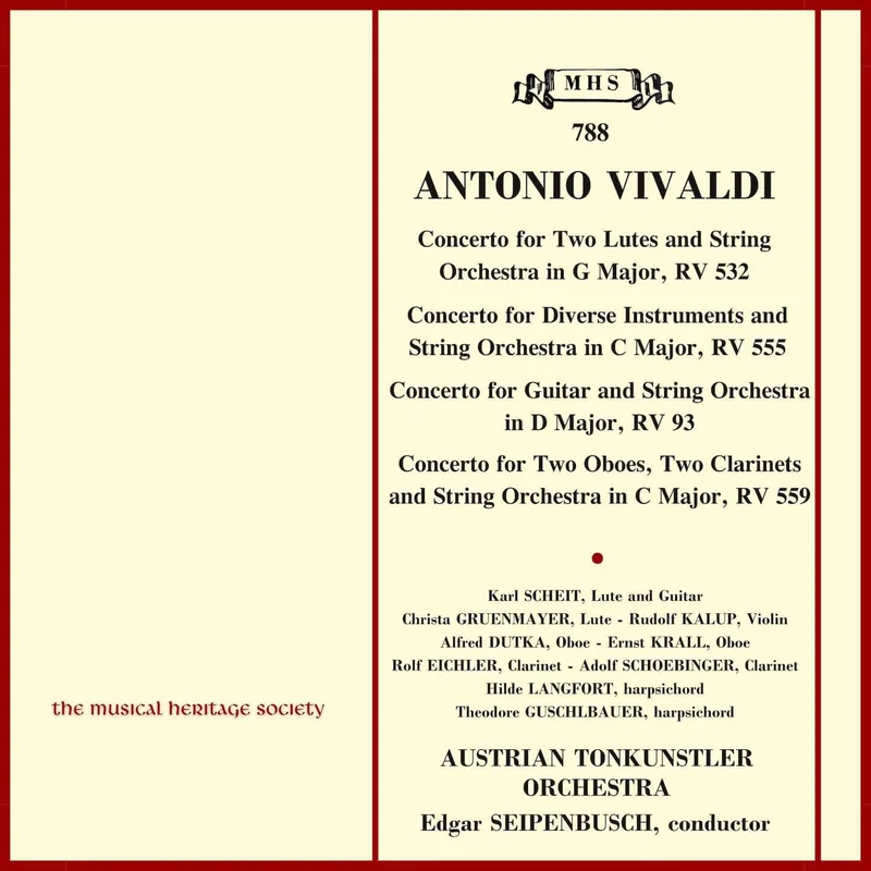 Concerto For Guitar And String Orchestra In D Major, RV 93 III. Allegro