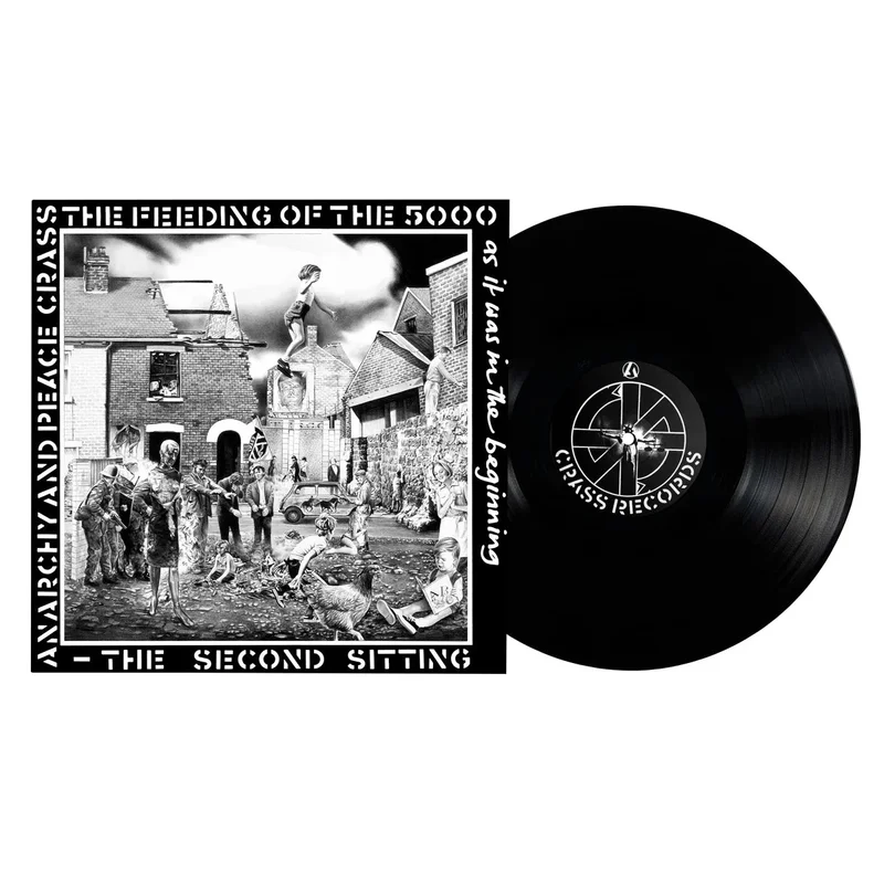CRASS - The Feeding Of The 5000 (The Second Sitting) - LP - Black Vinyl