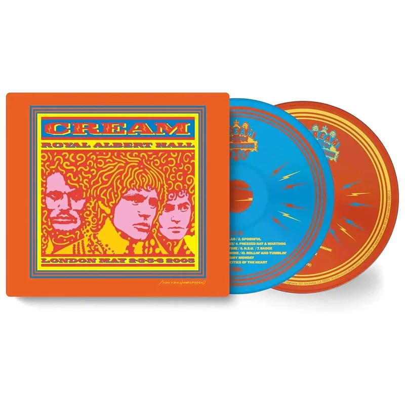 CREAM - Royal Albert Hall London May 2-3-5-6 2005 (Live) - 2CD