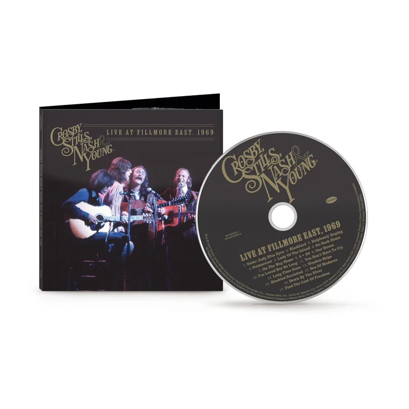 CROSBY, STILLS, NASH and YOUNG - Live At Fillmore East, 1969 - CD [OCT 25]