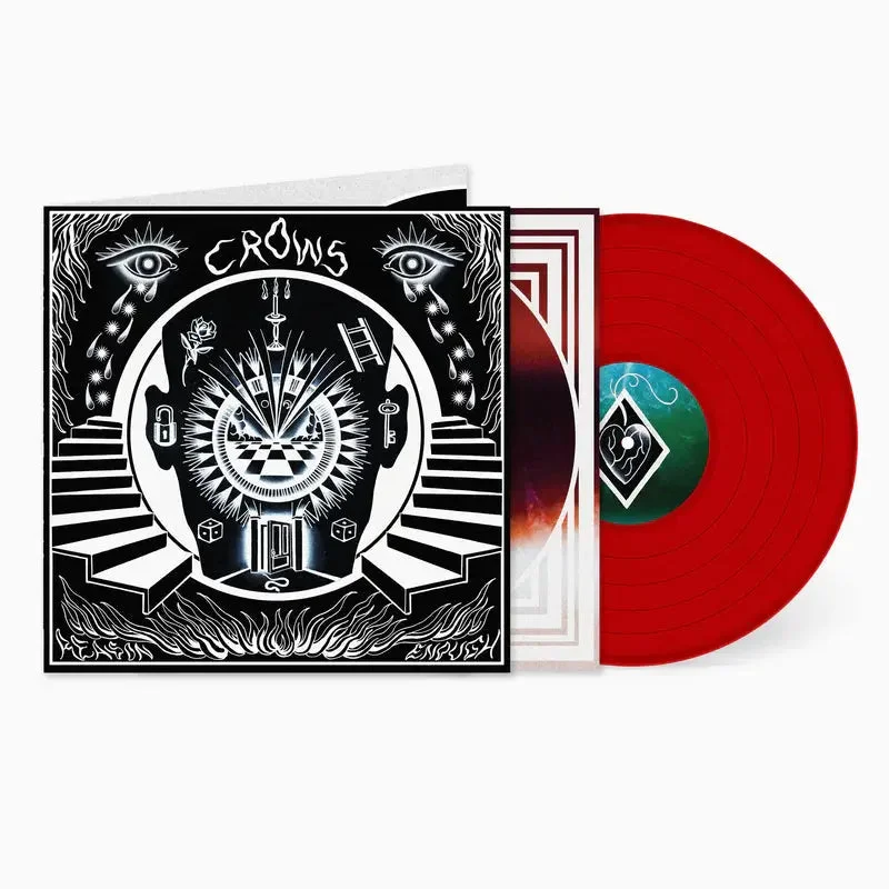 CROWS - Reason Enough (Repress) - LP - 180g Clear Red Vinyl [FEB 27]
