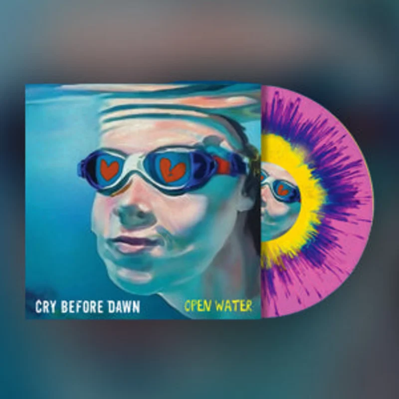 CRY BEFORE DAWN - Open Water - EP - Splatter Vinyl