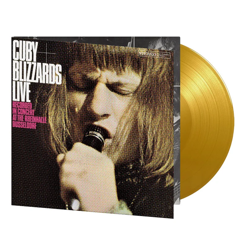 CUBY + THE BLIZZARDS - Live In Dusseldorf (Reissue) - LP - 180g Yellow Coloured Vinyl